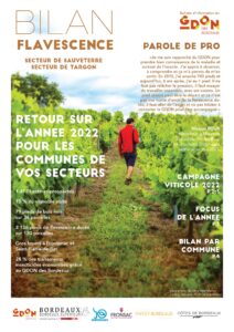 Bilan 2022 : secteurs de Sauveterre et de Targon