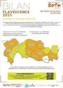 Bilan 2023 : Secteurs de Castillon, Pujols