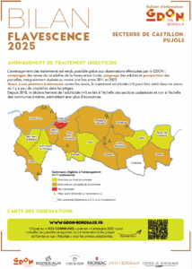 Bilan 2025 : Secteurs de Castillon, Pujols