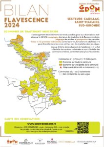 Bilan 2024 : Secteurs de Cadillac, Saint-Macaire, Sud-Gironde